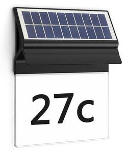 Philips - LED Solárne domové číslo ENKARA LED/0,2W/3,7V IP44