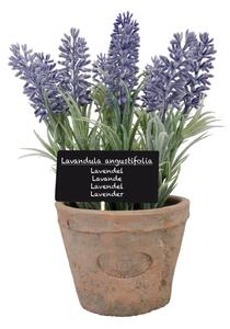 Umelá kvetina (výška 17,5 cm) Lavender – Esschert Design