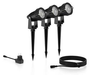 Philips - SADA 3x LED Vonkajšie bodové svietidlo CAPER LED/1,5W/24/230V IP44