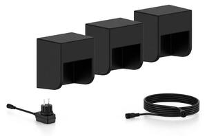 Philips - SADA 3x LED Vonkajšie nástenné svietidlo GRITS LED/1,5W/24/230V IP44