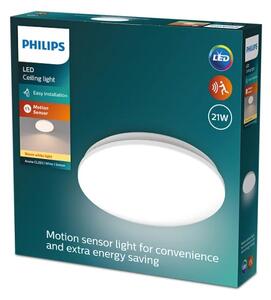 Philips - LED Stropné svietidlo so senzorom ACUNA LED/21W/230V 2700K