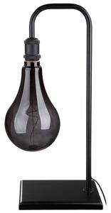 Minimalistická industry čierna lampa