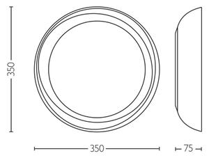 Philips - LED Stmievateľné stropné svietidlo FLETA LED/10W/230V 2700K číra