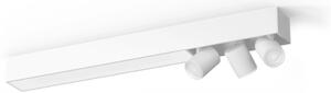 Philips-LED RGBW Stmievateľné bodové svietidlo Hue CENTRIS 3xGU10/4,2W + LED/11W
