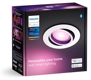 Philips - LED RGBW Stmievateľné podhľadové svietidlo Hue CENTURA 1xGU10/4,2W/230V