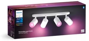 Philips - LED RGBW Stmievateľné bodové svietidlo Hue FUGATO 4xGU10/4,2W/230V biela