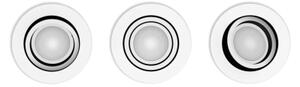 Philips - SADA 3xLED RGBW Stmievateľné podhľadové Hue CENTURA 1xGU10/4,2W/230V