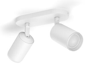 Philips - LED RGBW Stmievateľné bodové svietidlo Hue FUGATO 2xGU10/4,2W/230V biela