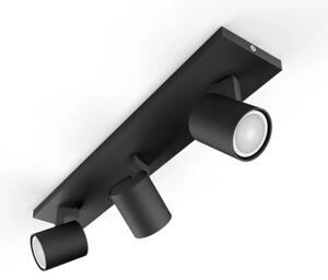 Philips - LED Stmievateľné bodové svietidlo Hue RUNNER 3xGU10/4,2W/230V + DO čierna