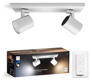 Philips - LED Stmievateľné bodové svietidlo Hue RUNNER 2xGU10/4,2W/230V + DO biela