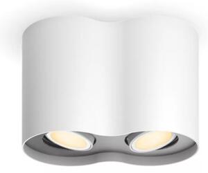 Philips - LED Stmievateľné bodové svietidlo Hue PILLAR 2xGU10/4,2W/230V + DO biela
