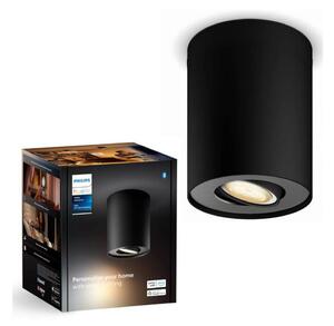 Philips - LED Stmievateľné bodové svietidlo Hue PILLAR 1xGU10/4,2W/230V čierna