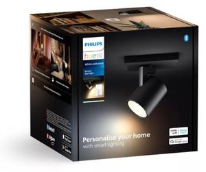 Philips - LED Stmievateľné bodové svietidlo Hue RUNNER 1xGU10/4,2W/230V + DO čierna