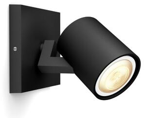 Philips - LED Stmievateľné bodové svietidlo Hue RUNNER 1xGU10/4,2W/230V + DO čierna
