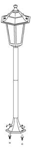EGLO 22144 - Vonkajšia lampa LATERNA 4 1xE27/60W/230V