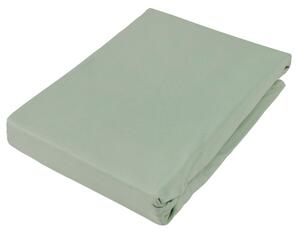 NAPÍNACIA PLACHTA NA BOXSPRIN, džersej, zelená, 90/220 cm Novel - Obliečky & plachty