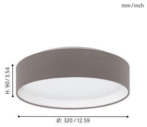 Eglo 31593 - LED Stropné svietidlo PASTERI LED/11W/230V