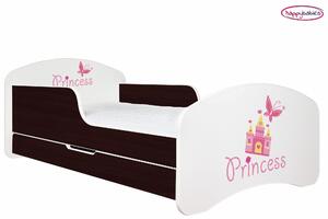 Detská posteľ so zásuvkou 140x70 PRINCESS + matrace ZADARMO!