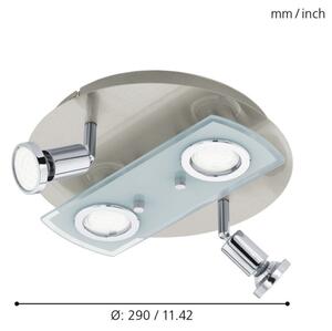 Eglo 32001 - LED stropné svietidlo PAWEDO 1 4xGU10-LED/3W/230V