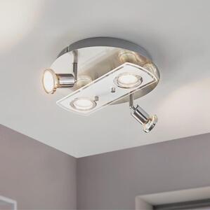 Eglo 32001 - LED stropné svietidlo PAWEDO 1 4xGU10-LED/3W/230V
