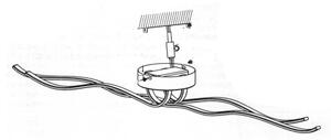 Eglo 31996 - LED stropné svietidlo RONCADE LED/40W/230V