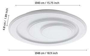 Eglo 32053 - LED Stropné svietidlo PALAGIANO LED/21W/230V pr. 48 cm
