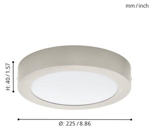 Eglo 32442 - LED stropné svietidlo FUEVA 1 LED/18W/230V