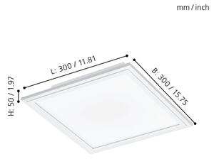 Eglo 32812 - LED Stropné svietidlo SALOBRENA LED/16W/230V