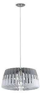 Eglo 32826 - Luster ARTANA 1xE27/60W/230V šedá 480mm