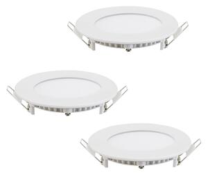 Eglo 32881-SADA 3x LED RGB stmievateľné podhľadové svietidlo FUEVA-C LED/3W/230V