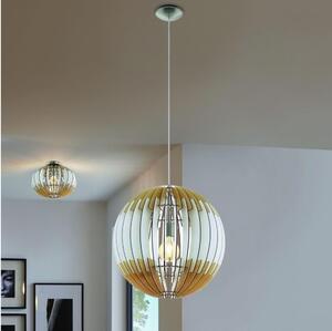Eglo 32846 - Luster na lanku OLMERO 1xE27/60W/230V