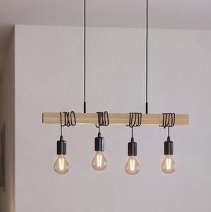 Eglo 32916 - Luster na lanku TOWNSHEND 4xE27/60W/230V