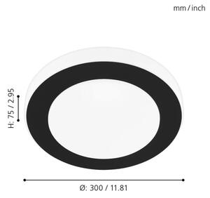 Eglo 33682 - LED Kúpeľňové stropné svietidlo CARPI LED/11W/230V IP44