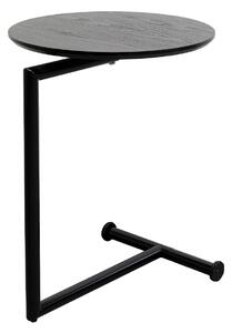 Easy Living príručný stolík čierny Ø46 cm