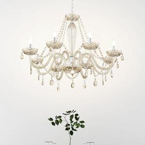 Eglo 39093 - Luster BASILANO 8xE14/40W/230V