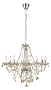 Eglo 39093 - Luster BASILANO 8xE14/40W/230V
