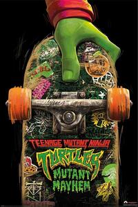 Plagát, Obraz - Teenage Mutant Ninja Turtles: Mutant Mayhem - Skate Board, (61 x 91.5 cm)