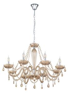 Eglo 39093 - Luster BASILANO 8xE14/40W/230V