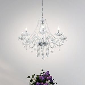 Eglo 39101 - Luster BASILANO 1 8xE14/40W/230V