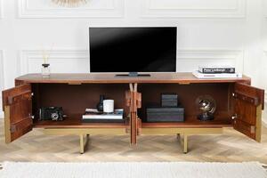 Dizajnový TV stolík Daichi 160 cm mango