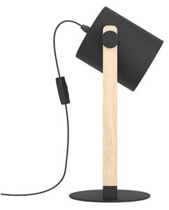 Eglo 43519 - Stolová lampa HORNWOOD 1xE27/28W/230V