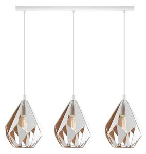 Eglo 43002 - Luster na lanku CARLTON 3xE27/60W/230V