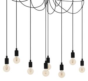 Eglo 43322 - Luster na lanku HOGSMILL 8xE27/40W/230V