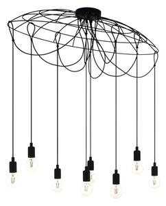 Eglo 43322 - Luster na lanku HOGSMILL 8xE27/40W/230V