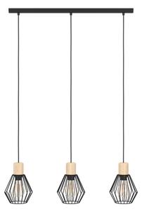 Eglo 44094 - Luster na lanku PALMORLA 3xE27/60W/230V