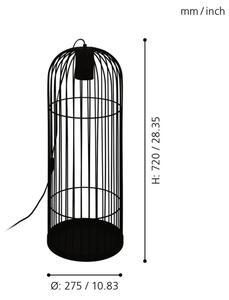 Eglo 43389 - LED Stojacia lampa LATCHELY 1xGU10/4,6W/230V