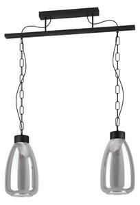 Eglo 43395 - Luster na reťazi BRICKFIELD 2xE27/40W/230V