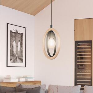 Eglo 43461 - Luster na lanku BASILDON 1xE27/40W/230V