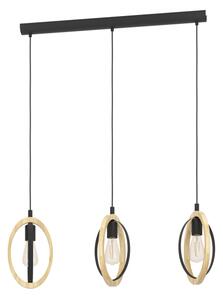 Eglo 43462 - Luster na lanku BASILDON 3xE27/40W/230V