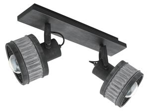 Eglo 43445 - Bodové svietidlo TURROCK 2xE27/28W/230V